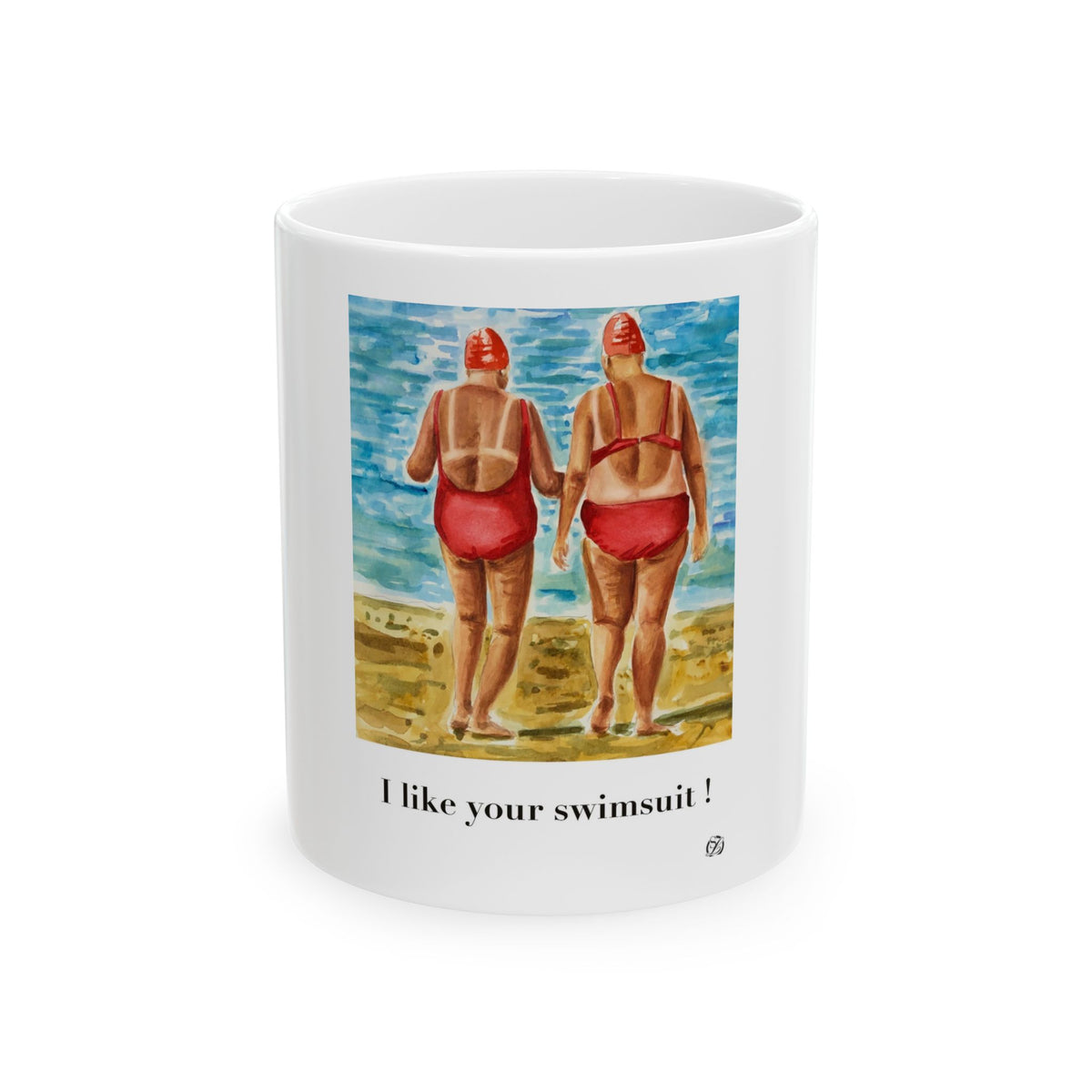 "I Like Your Swimsuit!" Cup
